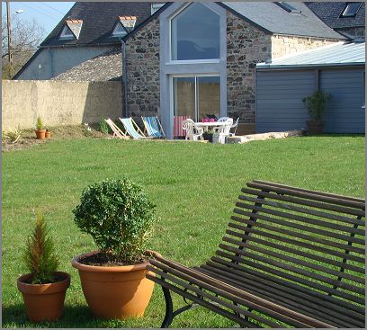 jardin banc